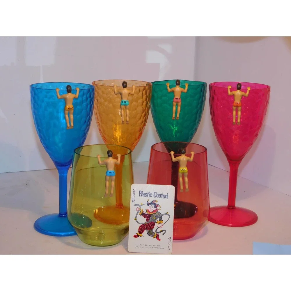 Drink Marker Drinking Buddies Set of 6 - Picture 6 of 12